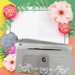 Single Zipper Hand Purse Bag for Women & Girls  